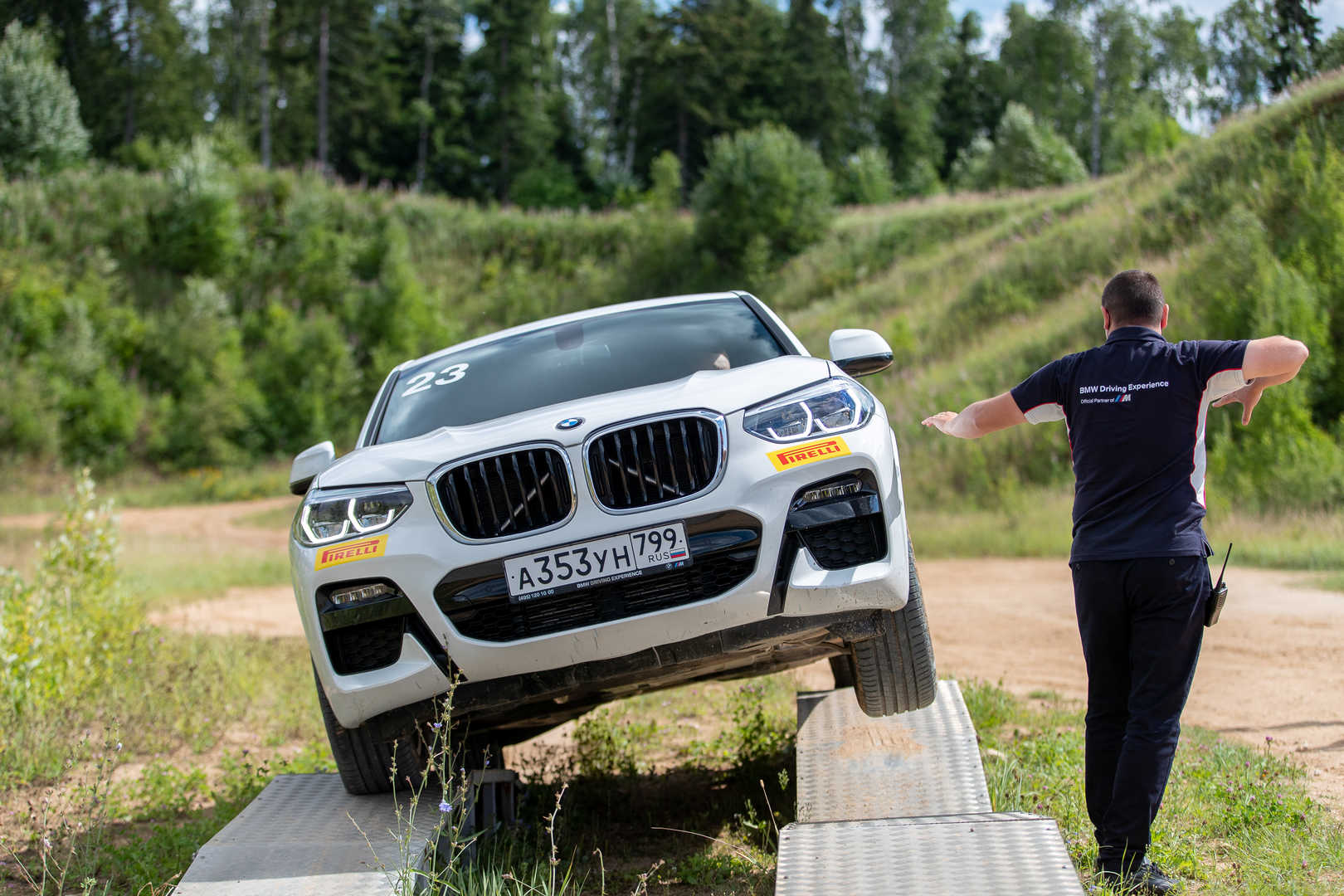BMW Driving experience зима